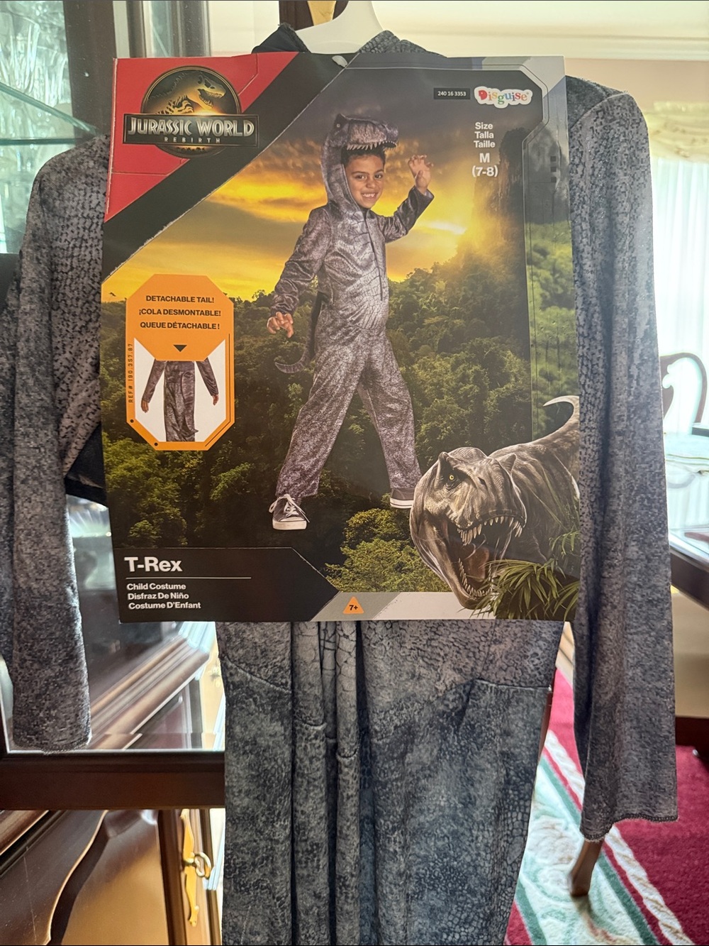 Disguise Jurassic World T-Rex Costume - Gray